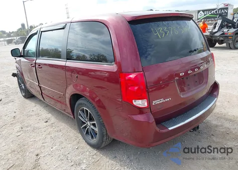 2017 Dodge Grand Caravan Gt из США, поврежденный, VIN 2C4RDGEG0HR574612